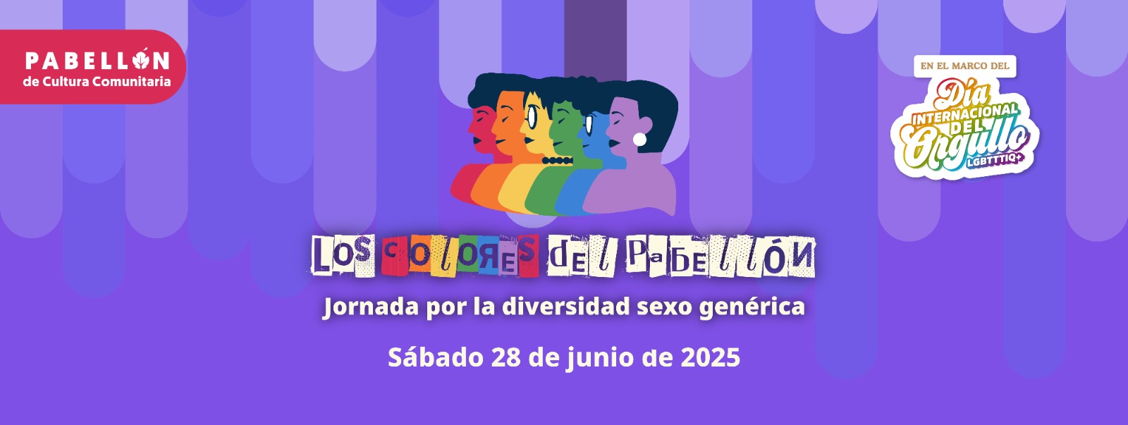 Los colores del Pabellón. Jornada por la diversidad sexo genérica